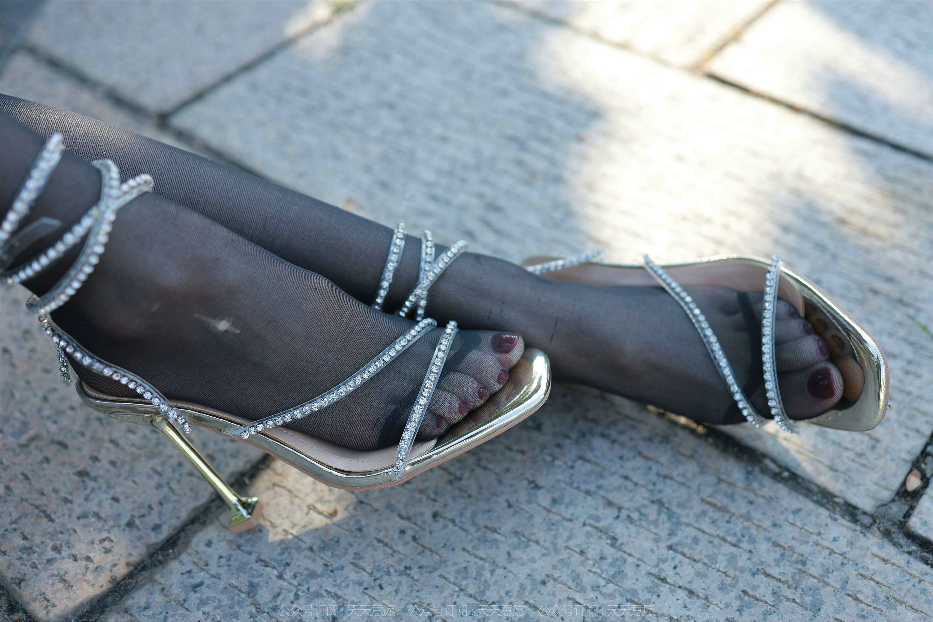 IESS异思趣向  2022.02.15 丝享家1005：团团《暖阳下的黑色丝念》